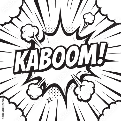 Dynamic Comic Book Smash! Action-Packed Word Art Graphic Design