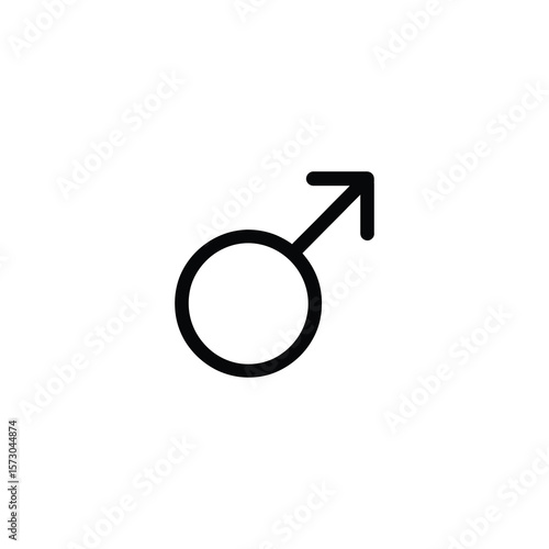 Male Gender Symbol Icon
