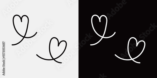 シンプルな手描き感情のセット