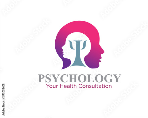 psychology consult logo designs for medical service
