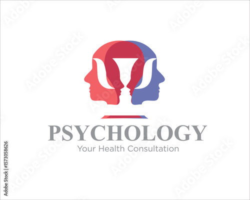 psychology symbol logo designs for medical consult