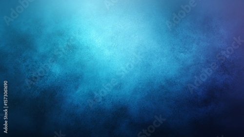 Velvety blue gradient background with soft texture, spotlight effect, and seamless tonal depth background.