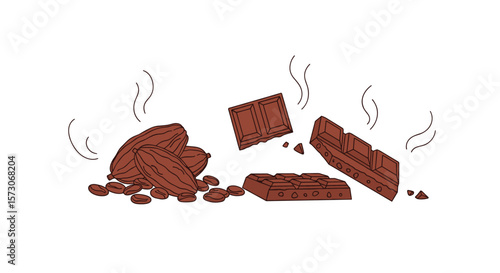 Enjoy the rich satisfying taste of delicious chocolate chunks breaking apart with rising steam