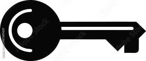 access key vector icon. Web development Related Vector Icon.