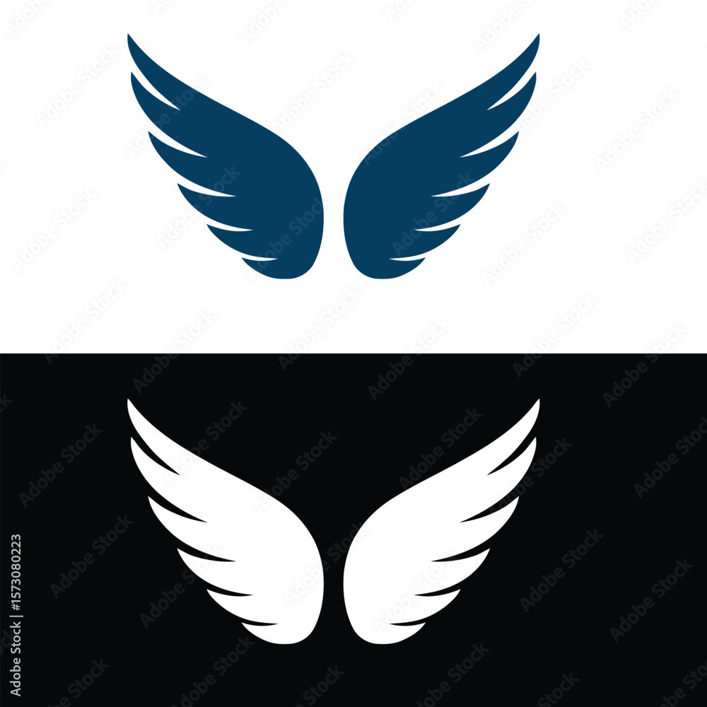 Obraz premium wings vector