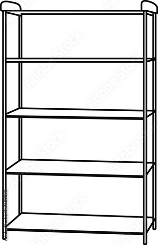 shelving unit