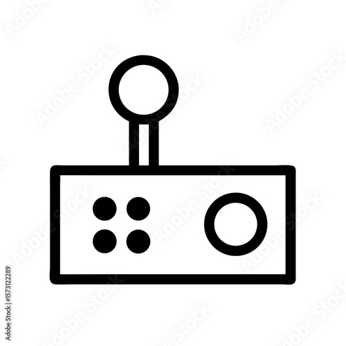 gaming arcade stick icon