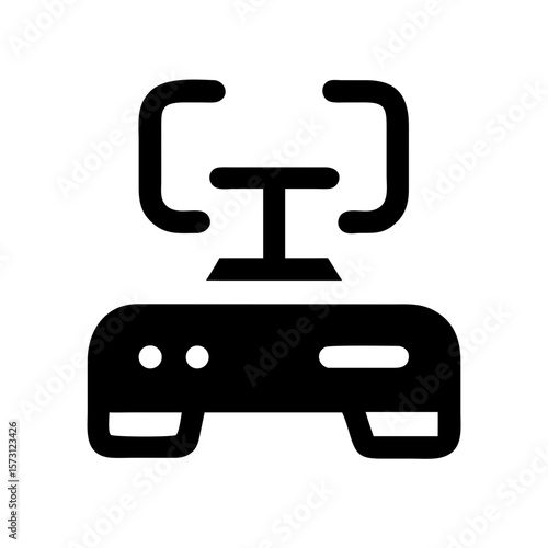 gaming yoke system icon