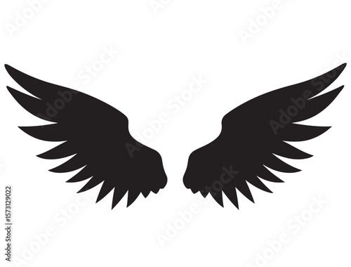 DEVIL WINGS SILHOUETTE