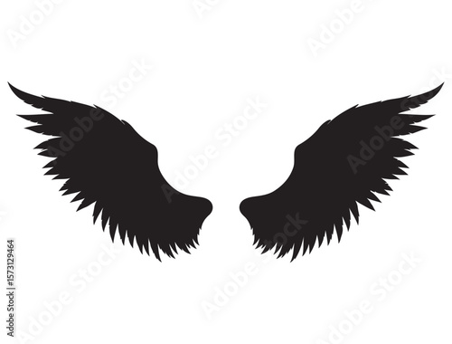 DEVIL WINGS SILHOUETTE