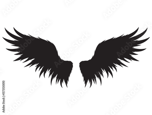 DEVIL WINGS SILHOUETTE