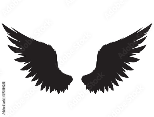DEVIL WINGS SILHOUETTE