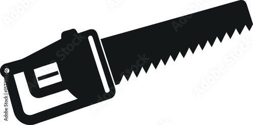 horizontal sawzall silhouette with vent details