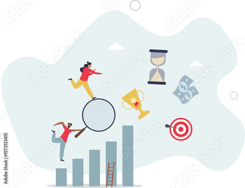 Employee incentive and motivation for job performance.Work appreciation and reward to boost productivity . character life .
