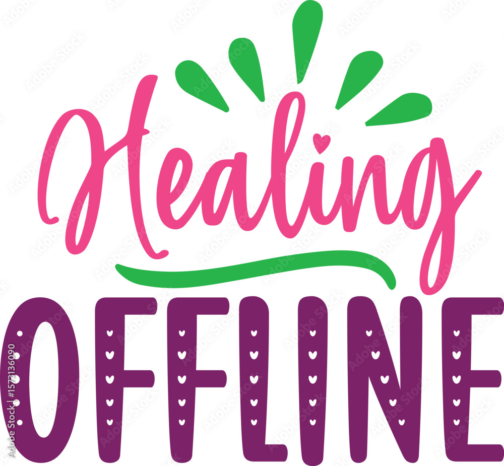 Fototapeta premium World Mental Health Day Typography Vector Design – Inspirational, Artistic & Awareness Focused Graphic
