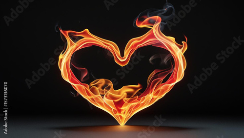 heart in fire