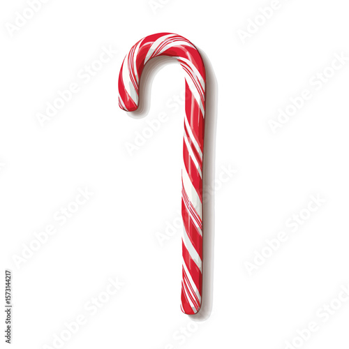 candy cane isolated