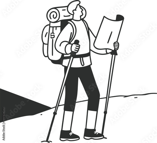 nordic walking with crutches
