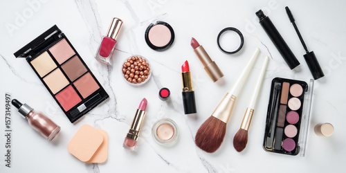 Make up products at white m...