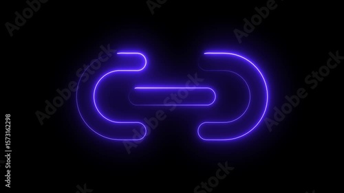Glowing Blue Neon 2012 Sign on Black Background for New Year Celebration Concept