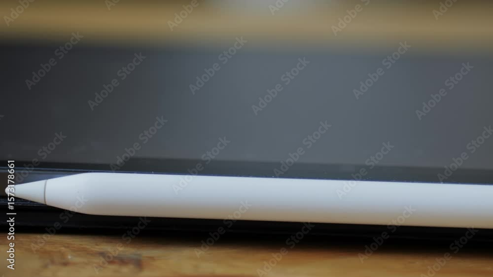 Stylus macro on tablet. painting Electronic Signature on Tablet Computer by Stylus in Male Hand. Sign Document of Deal on PC at Work in Office Indoors. Write Business Agreement for Stylus macro on tablet. painting Electronic Signature on Tablet Computer by Stylus in Male Hand. Sign Document of Deal on PC at Work in Office Indoors. Write Business Agreement for