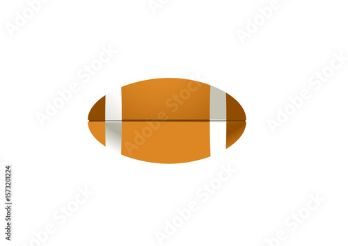 Image of an American football