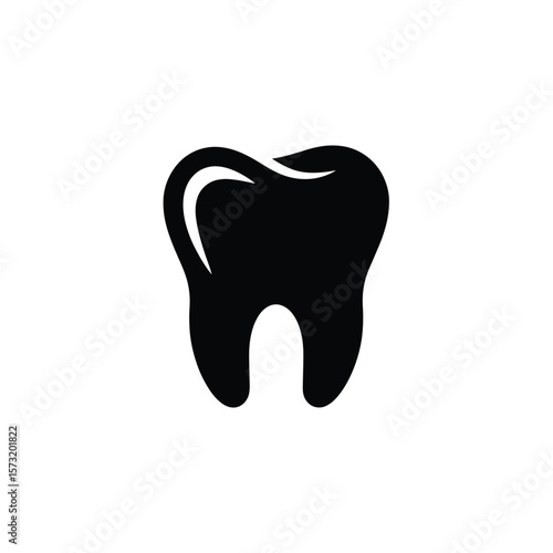 Molar Shape, Transparent PNG, Dental Structure, Clean Line Art, Oral Hygiene Icon