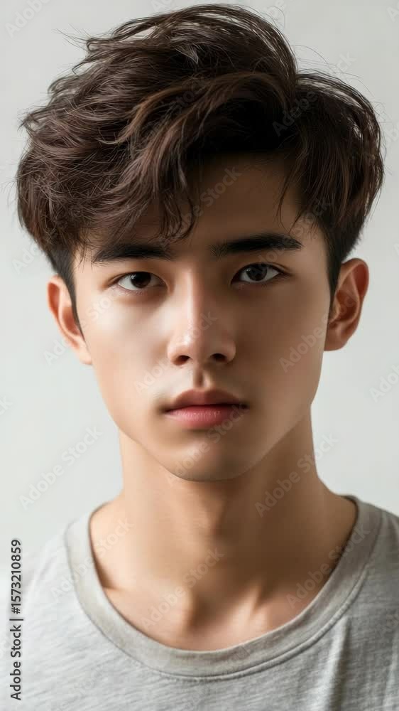 A young man looking relaxed and contemplative with his eyes closed. Perfect for meditation, peace, or personal growth themes. A young man looking relaxed and contemplative with his eyes closed. Perfect for meditation, peace, or personal growth themes.