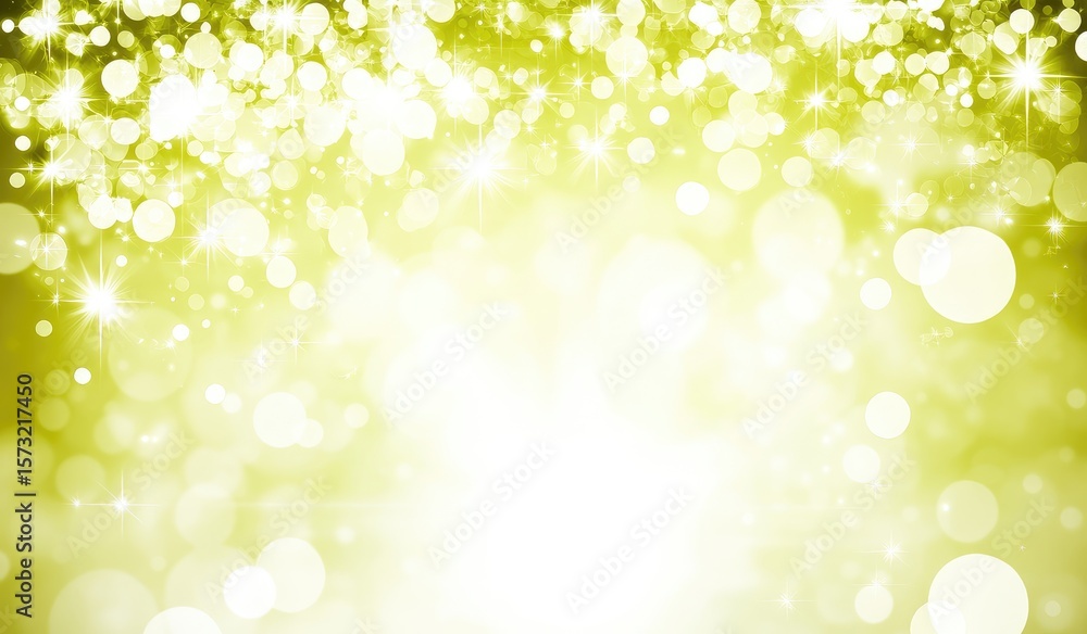 Fototapeta premium Golden glitter bokeh background (2)