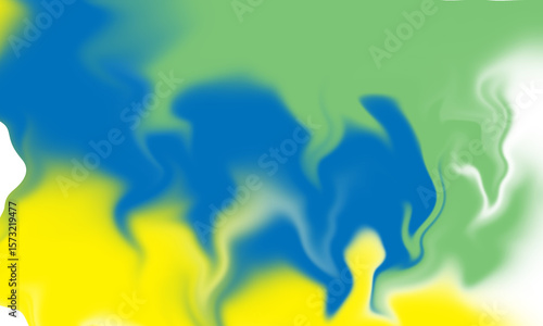 Vibrant Abstract Background with Blending Colors