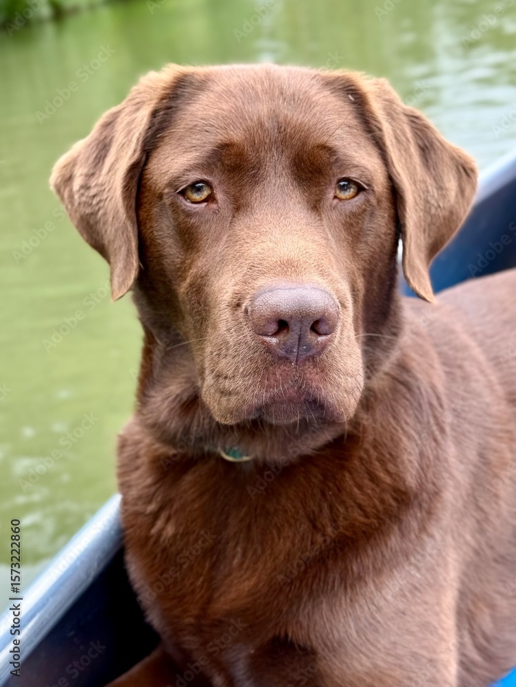 Fototapeta premium labrador retriever portrait