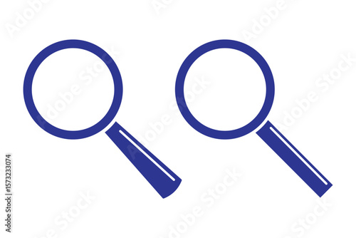 search loop magnifier icon. search icon.