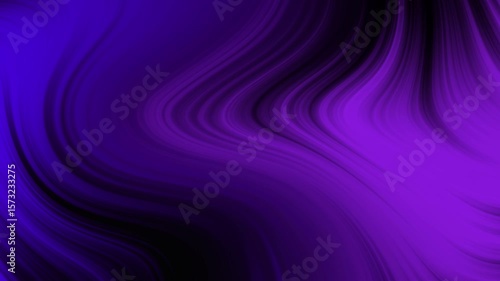 Abstract Fluid Chrome Waves, Hypnotic Metallic Swirl Motion, Seamless Looping 4K