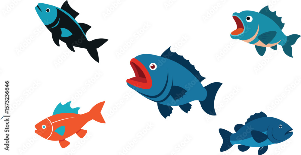 Naklejka premium Grouper