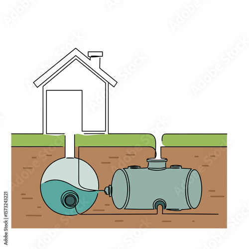 Advanced Septic Tank with Biofiltration System