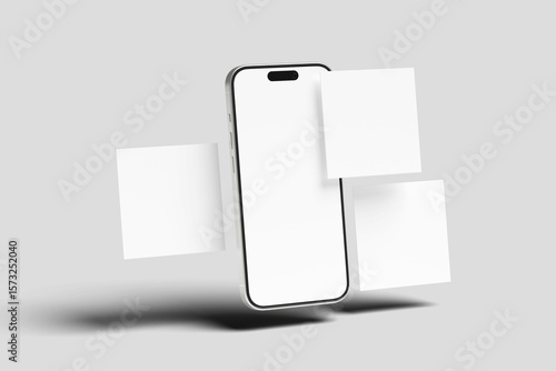 Instagram Post Blank Mockup template