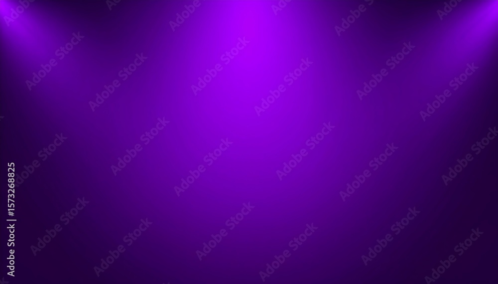Obraz premium Deep Purple Background with Glowing Backlight and Light Gradients.jpg