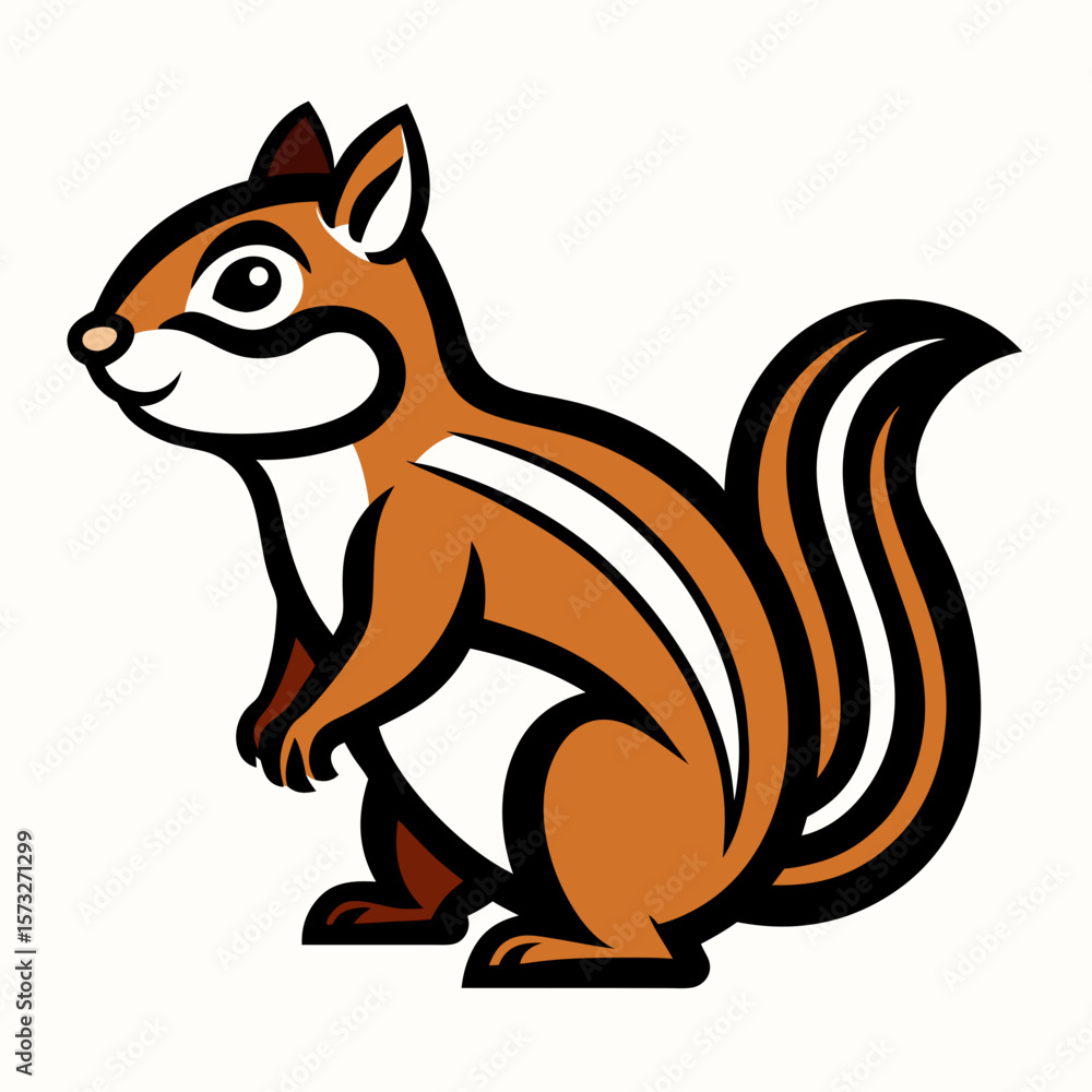 Obraz premium squirrel with nut