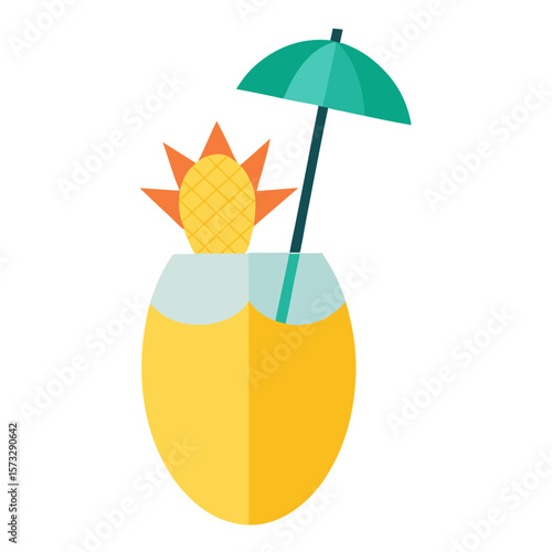 Pina Colada: Tropical Drink


