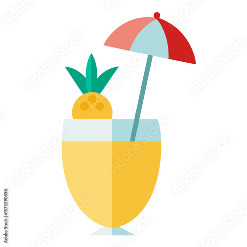 Pina Colada: Tropical Drink

