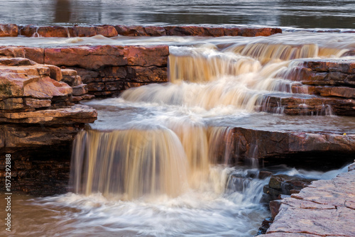Photography A long exposure image for nature landscape wallpaper of a beautiful Waterfall ca