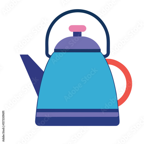 kettle isolated on white background