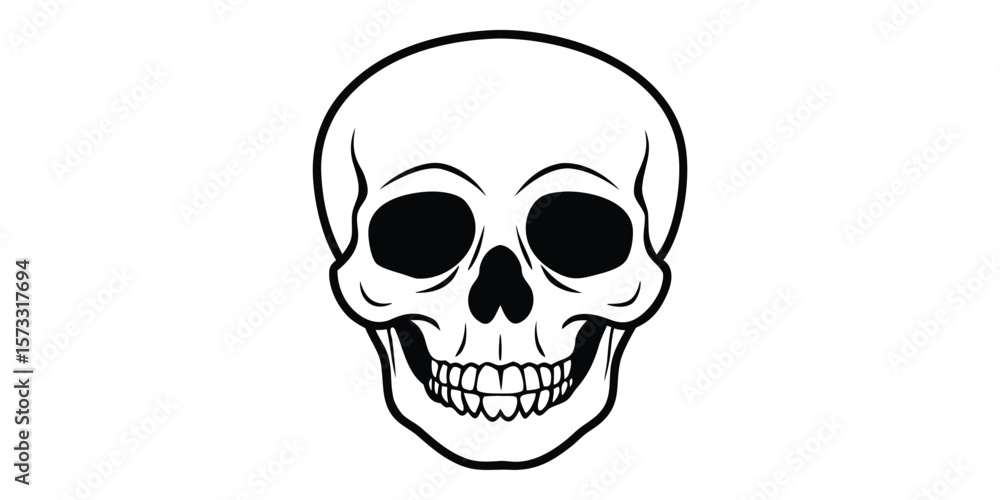 Fototapeta premium skull and crossbones