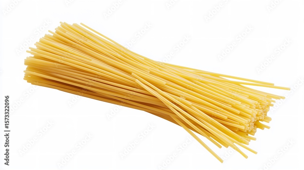 Raw pasta on white background Raw pasta on white background