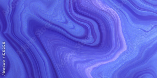 Fließende, marmorierte Textur mit Farbverlauf in Blau. Ein moderner, abstrakter Hintergrund für digitale Projekte und Präsentationen oder Banner.