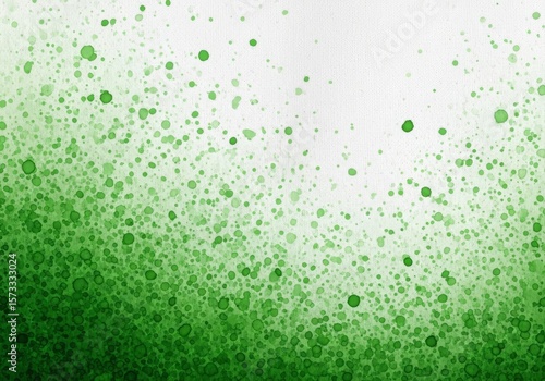 Green Speckled Abstract Background - Abstract background featuring a gradient of green speckles on a white background. Ideal for design projects needing a nature-inspired texture