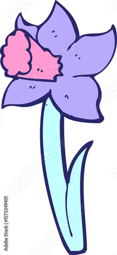cartoon daffodil