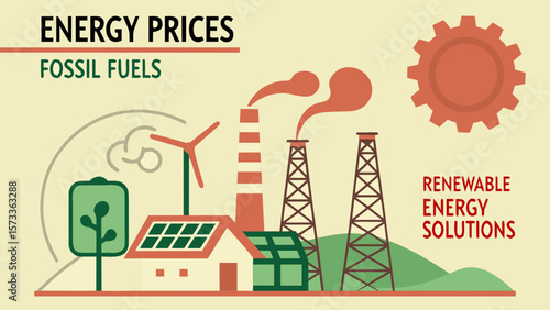 Energy transition: comparing fossil fuels with renewable energy sources and sustainable energy solutions for future