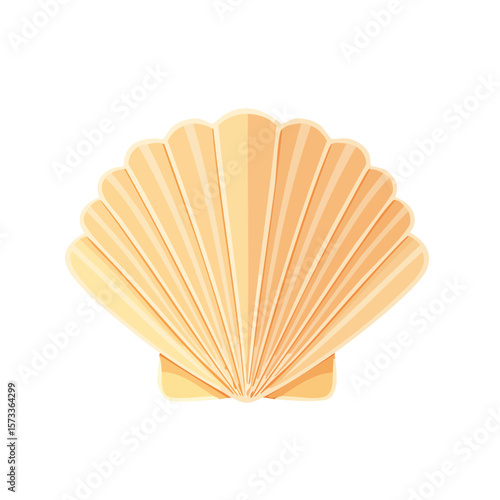 Shell Icon Isolated on a Tr...