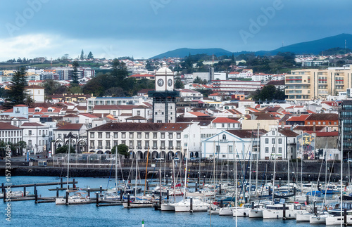 View of Ponta Delgada, Azores